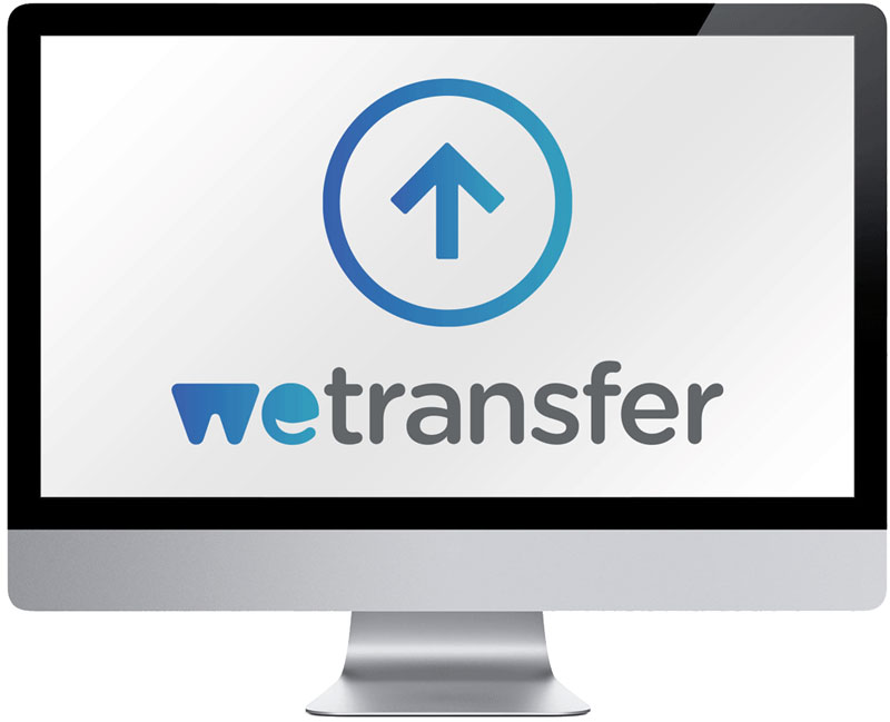 WeTransfer send files to Klein Imaging